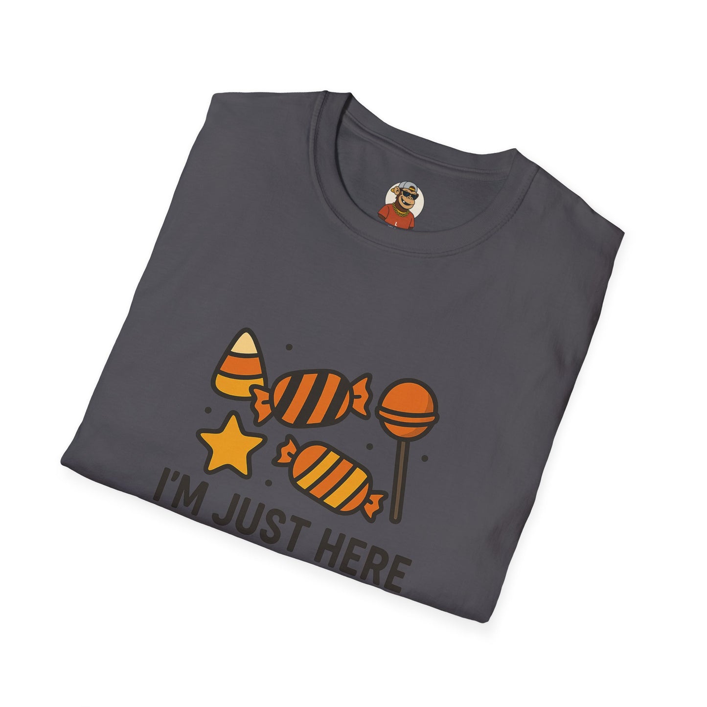 P&P I'm here just for Candy fun tee