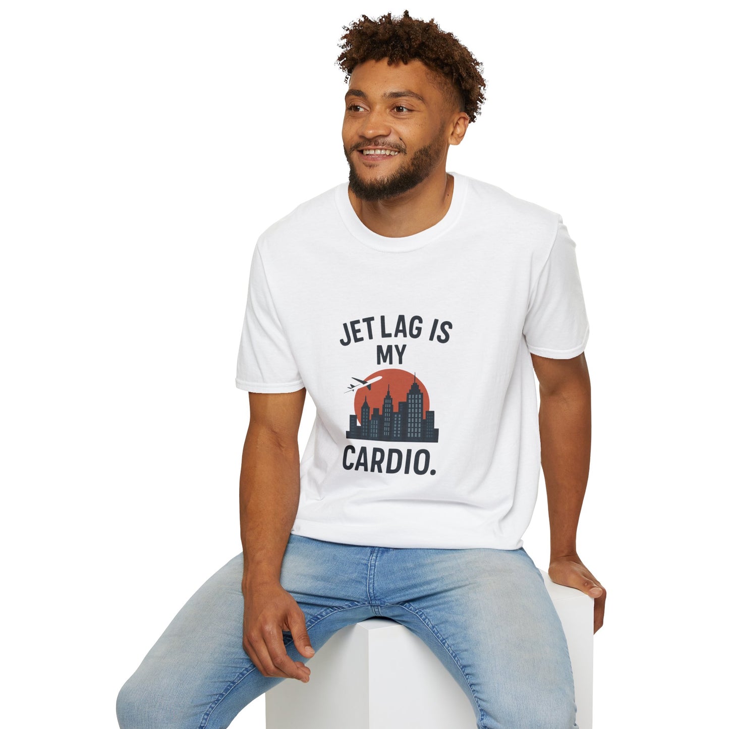 P&P Jet Lag Is My Cardio tee