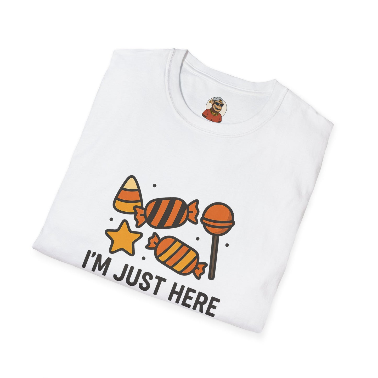 P&P I'm here just for Candy fun tee