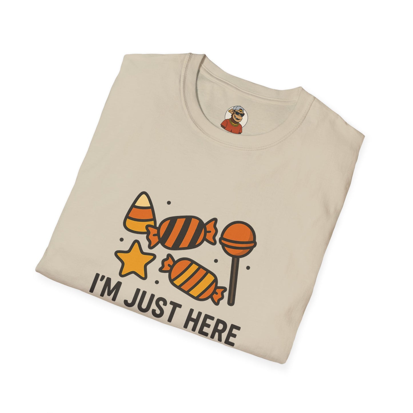 P&P I'm here just for Candy fun tee