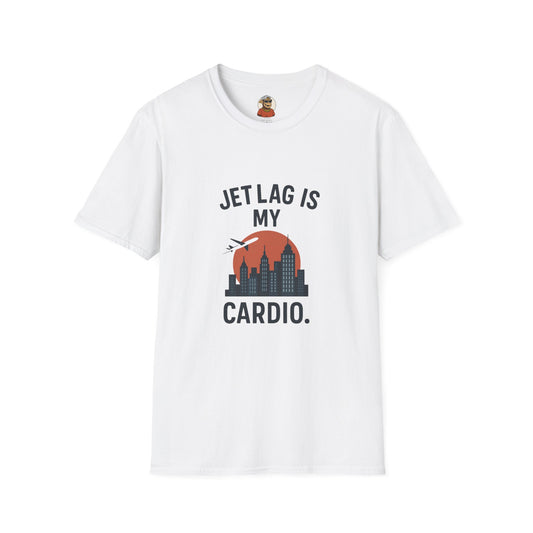 P&P Jet Lag Is My Cardio tee
