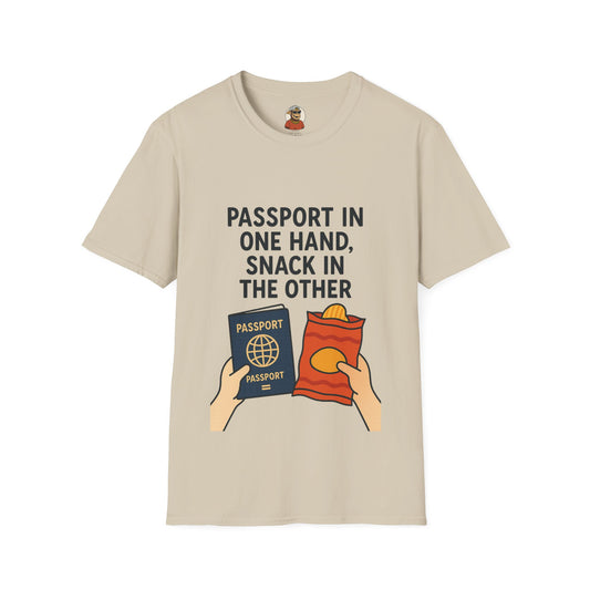 P&P Passport And Snack tee