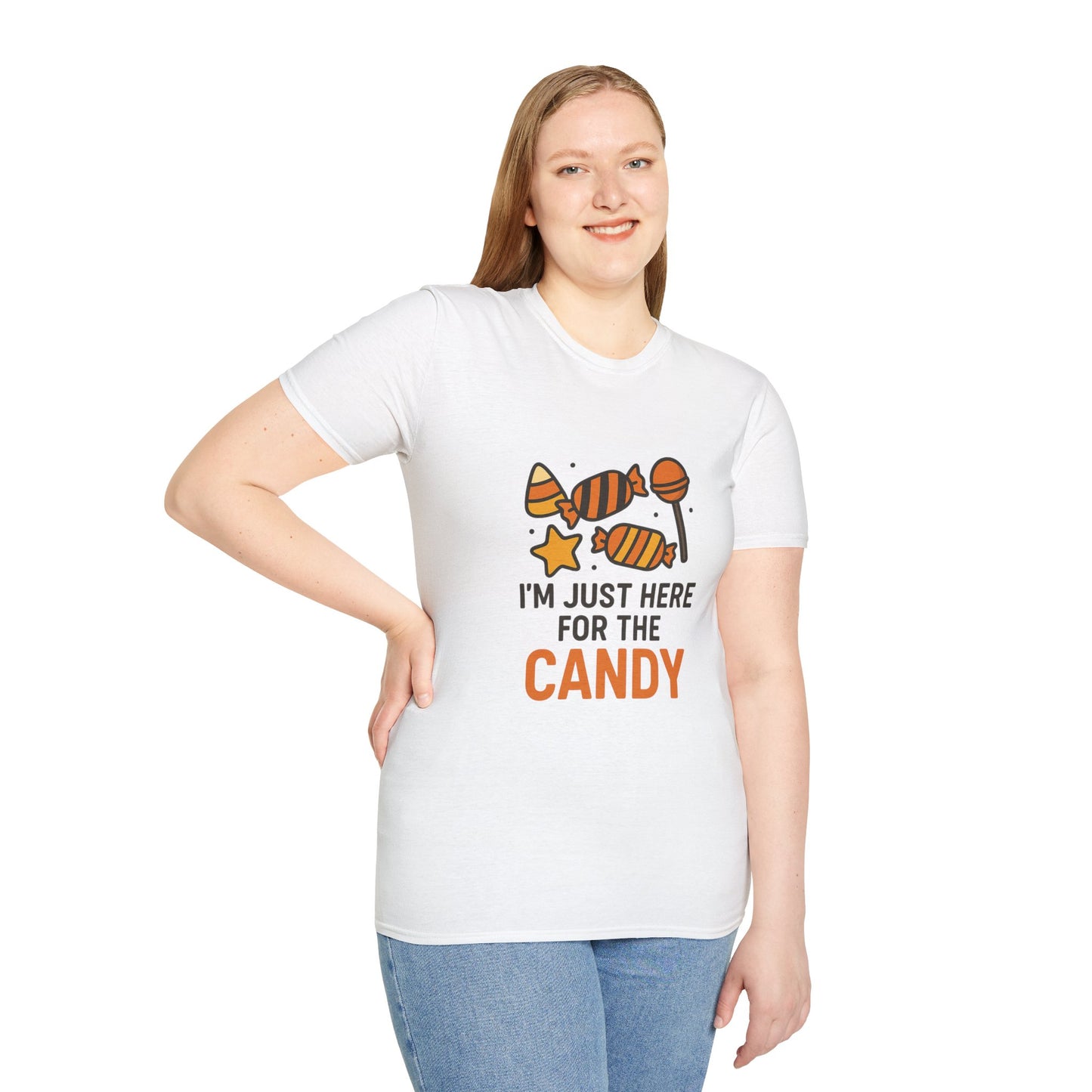 P&P I'm here just for Candy fun tee