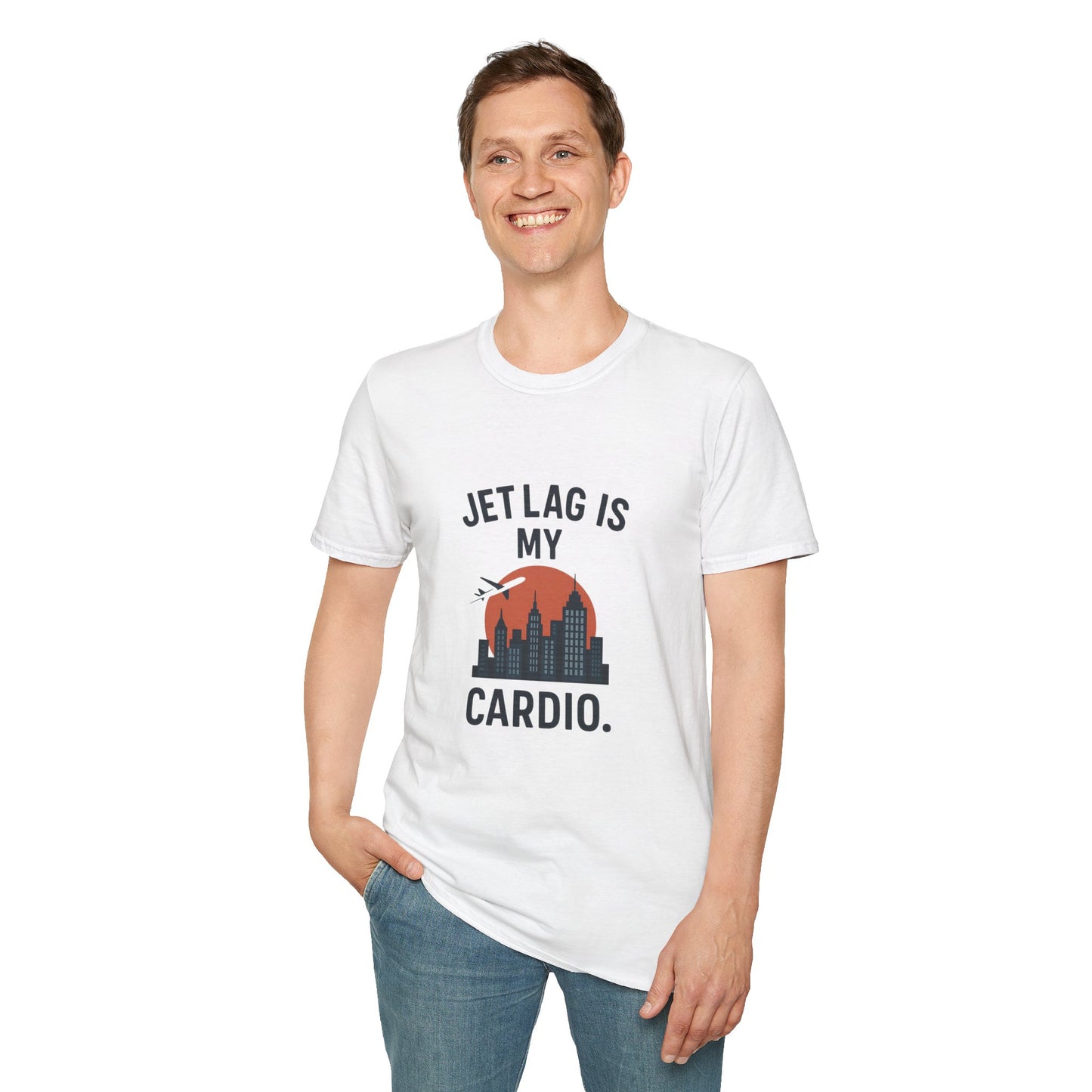 P&P Jet Lag Is My Cardio tee